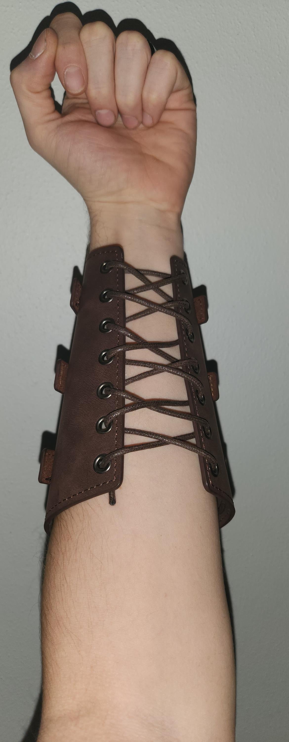 Medieval Pirate Cosplay Vambrace – Leather-Style Arm Guards for Swashbucklers & Fantasy Rogues