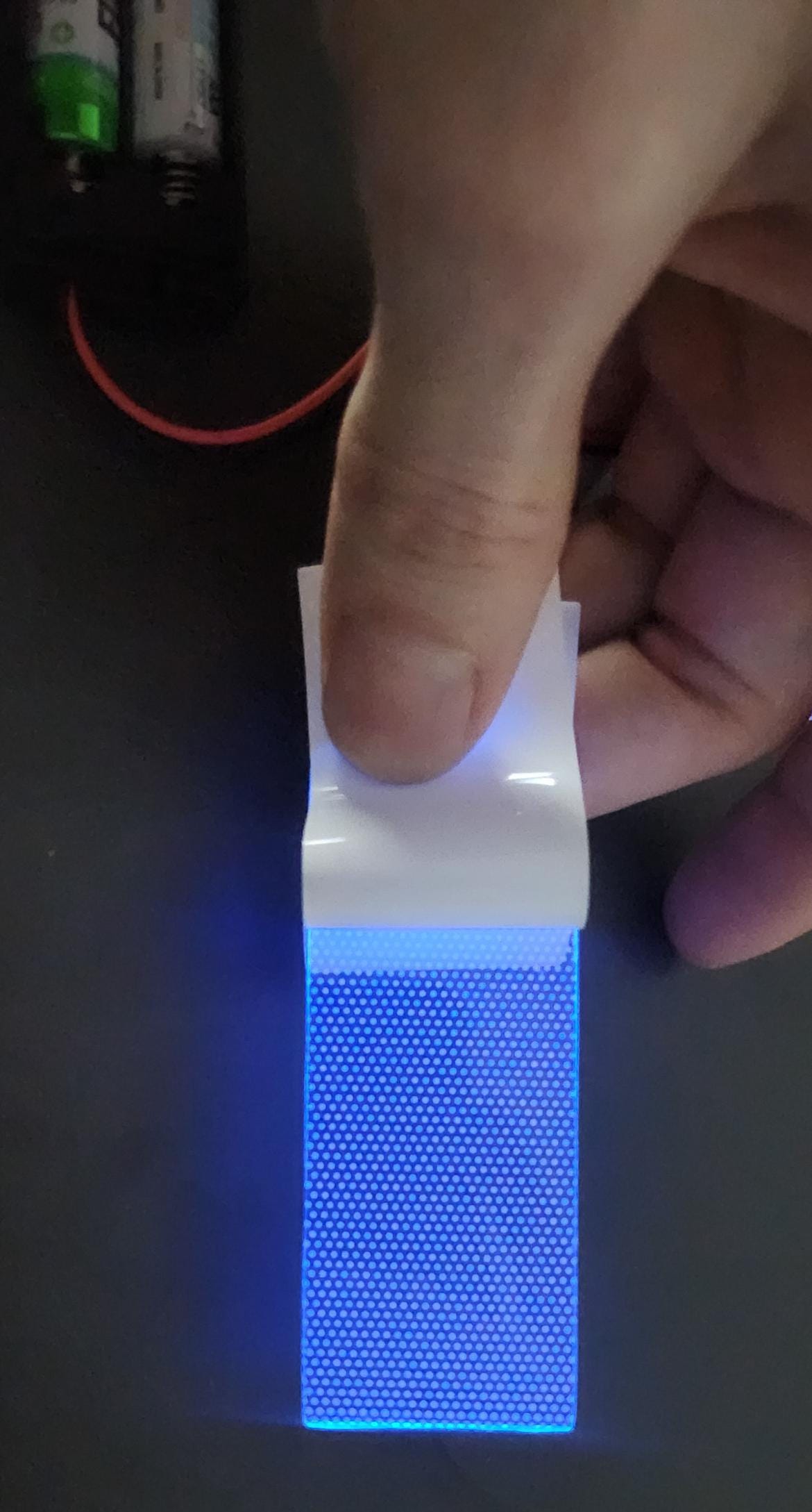 LED Eye Light Kit – DIY Flexible Glowing Module for Helmets & Cosplay Masks