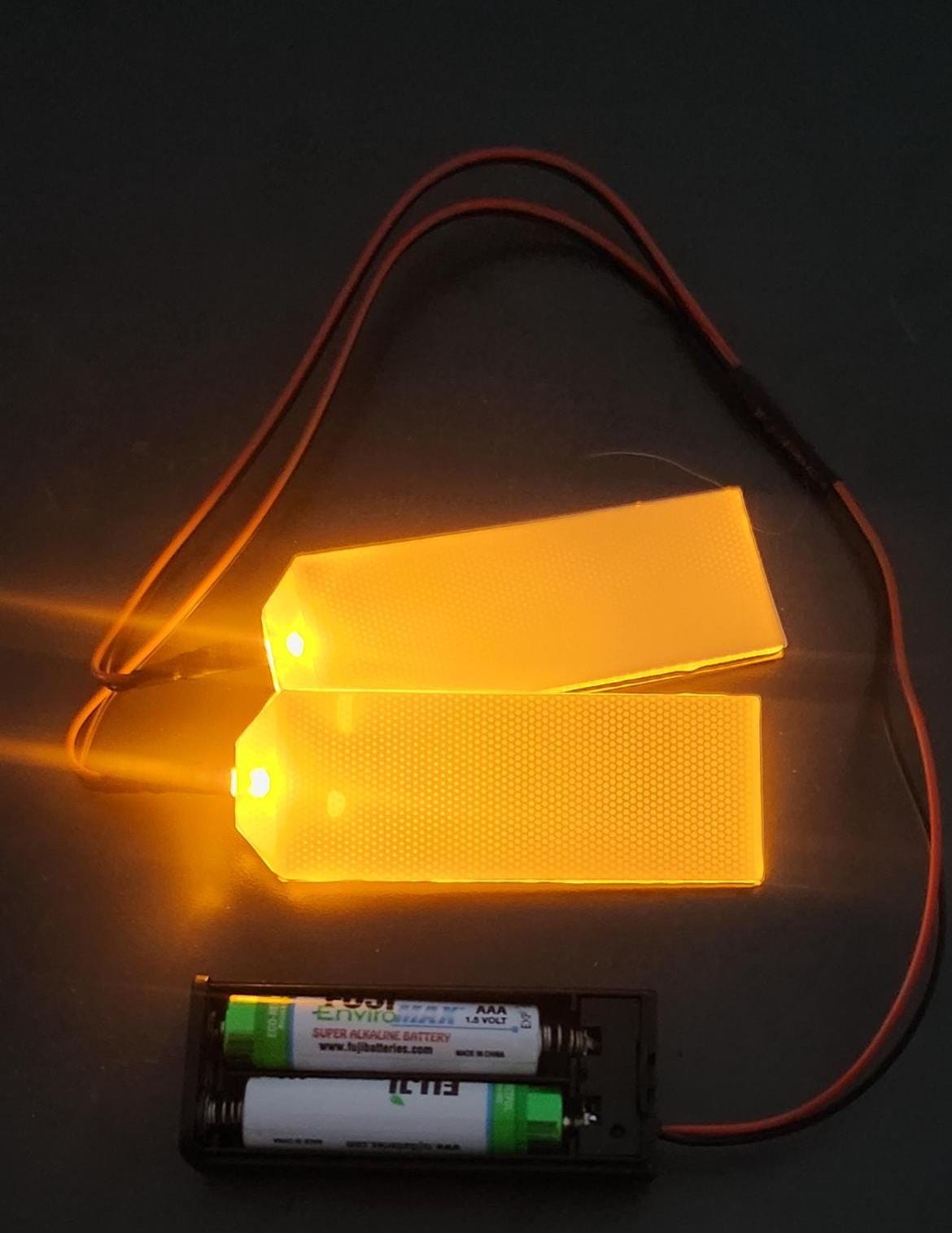 LED Eye Light Kit – DIY Flexible Glowing Module for Helmets & Cosplay Masks