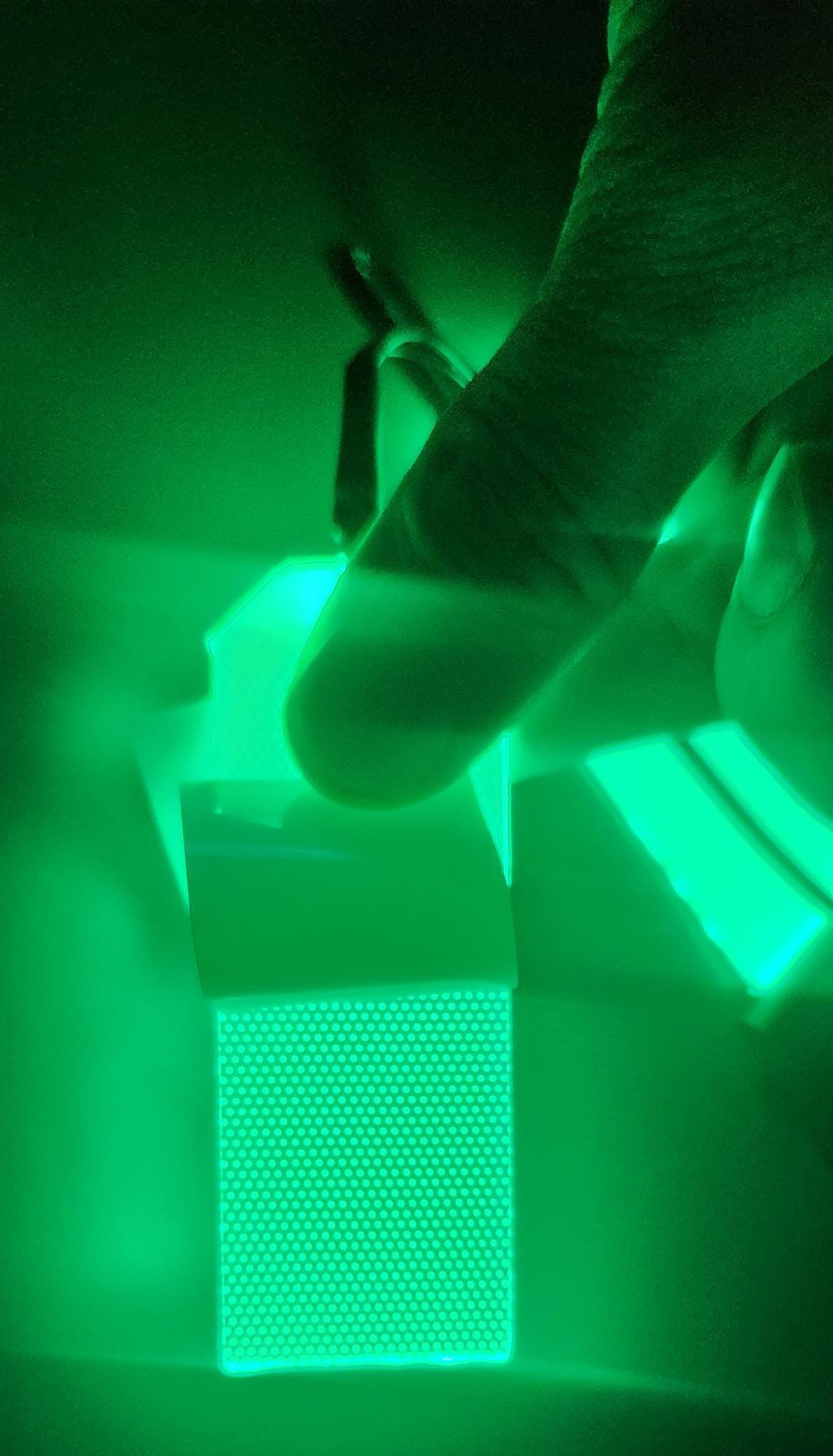 LED Eye Light Kit – DIY Flexible Glowing Module for Helmets & Cosplay Masks