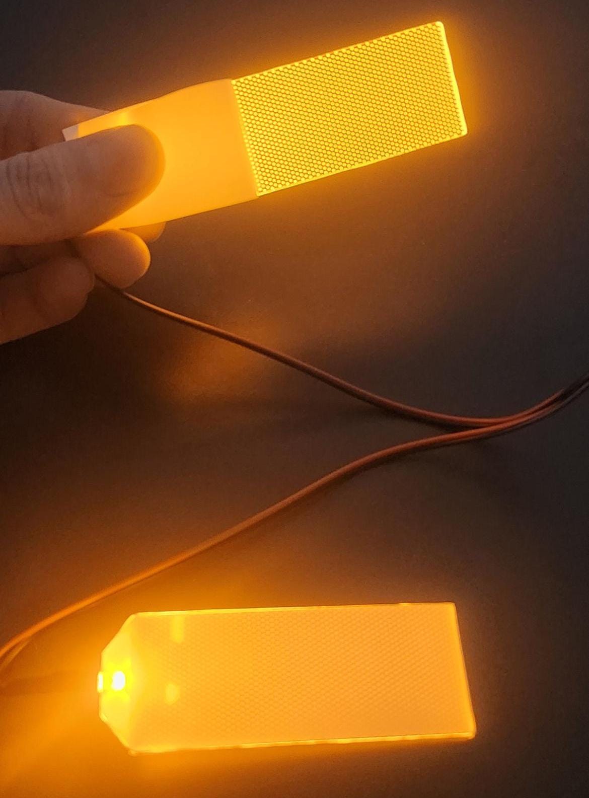 LED Eye Light Kit – DIY Flexible Glowing Module for Helmets & Cosplay Masks